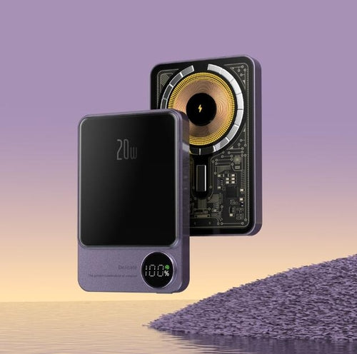 Magnetic Power Bank Wireless External Auxiliary Battery Pack